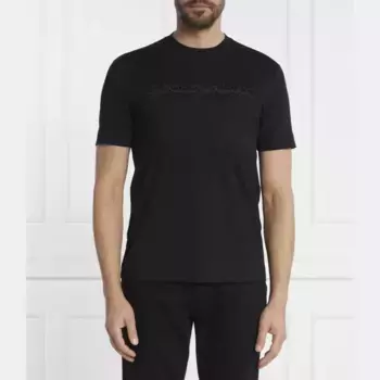 Футболка стандартного кроя Emporio Armani, черный