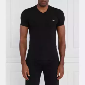 Футболка стандартного кроя Emporio Armani, черный