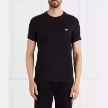 Футболка стандартного кроя Emporio Armani, черный