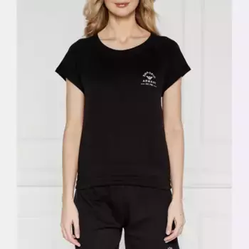Футболка стандартного кроя Emporio Armani, черный