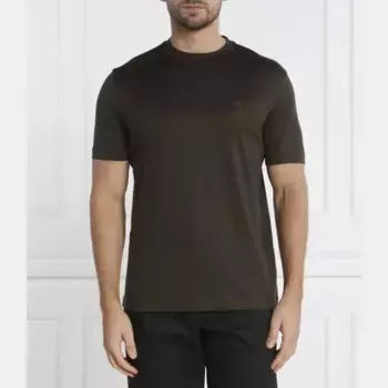 Футболка стандартного кроя Emporio Armani, коричневый