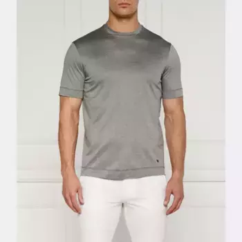 Футболка стандартного кроя Emporio Armani, серый