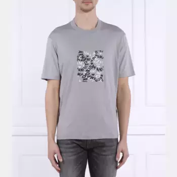 Футболка стандартного кроя Emporio Armani, серый