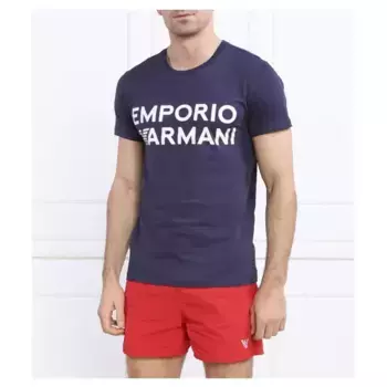 Футболка стандартного кроя Emporio Armani, синий