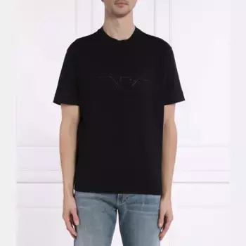 Футболка стандартного кроя Emporio Armani, синий