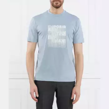 Футболка стандартного кроя Emporio Armani, синий