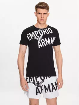 Футболка стандартного кроя Emporio Armani Underwear, черный