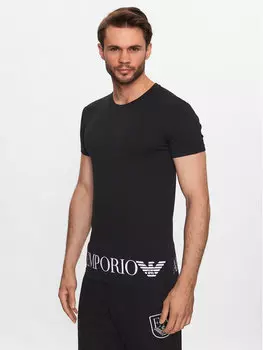 Футболка стандартного кроя Emporio Armani Underwear, черный