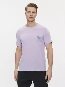 Футболка стандартного кроя Emporio Armani Underwear, фиолетовый