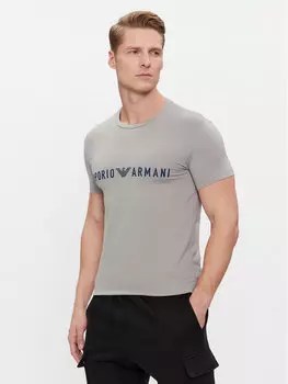 Футболка стандартного кроя Emporio Armani Underwear, серый