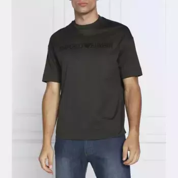 Футболка стандартного кроя Emporio Armani, зеленый