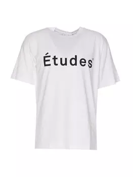 Футболка стандартного кроя Etudes, белый