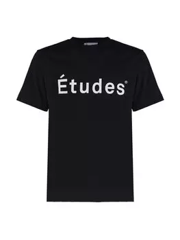 Футболка стандартного кроя Etudes, черный