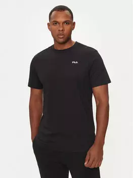 Футболка стандартного кроя Fila, черный