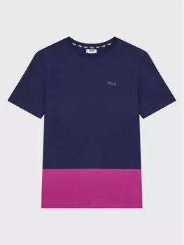 Футболка стандартного кроя Fila, синий