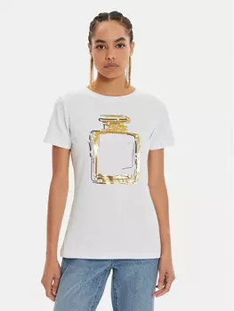 Футболка стандартного кроя Fracomina, белый