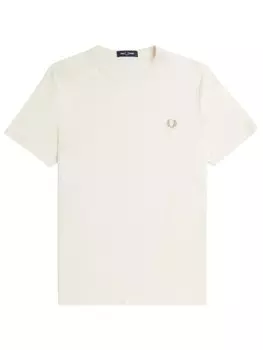 Футболка стандартного кроя Fred Perry, бежевый