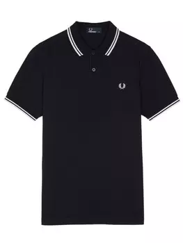 Футболка стандартного кроя Fred Perry, черный