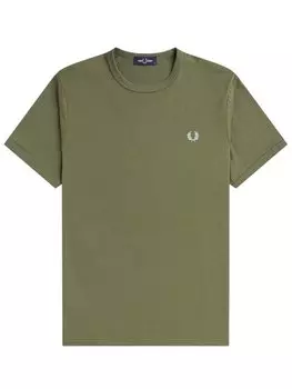 Футболка стандартного кроя Fred Perry, зеленый
