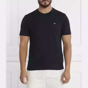 Футболка стандартного кроя Gant, черный