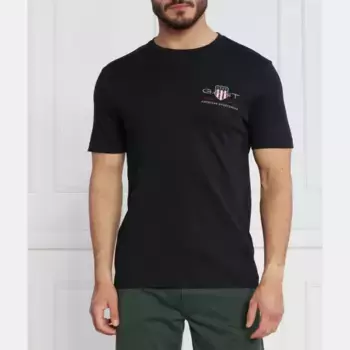 Футболка стандартного кроя Gant, черный