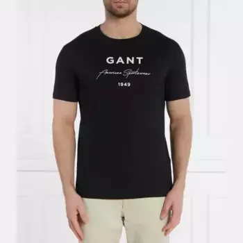 Футболка стандартного кроя Gant, черный