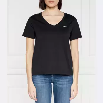 Футболка стандартного кроя Gant, черный