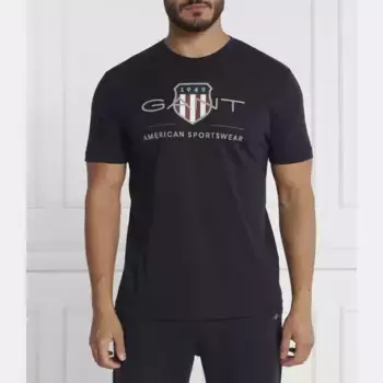 Футболка стандартного кроя Gant, синий