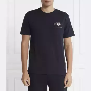 Футболка стандартного кроя Gant, синий