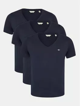 Футболка стандартного кроя Gant, синий