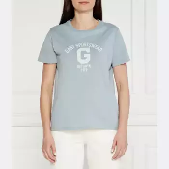 Футболка стандартного кроя Gant, синий