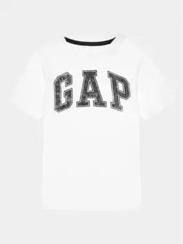 Футболка стандартного кроя Gap, белый