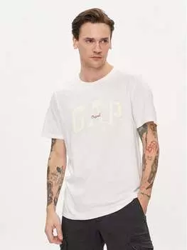 Футболка стандартного кроя Gap, белый