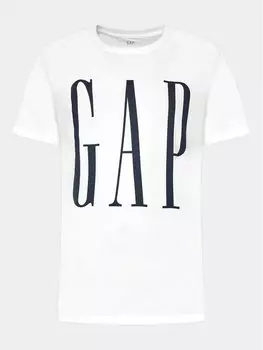 Футболка стандартного кроя Gap, белый