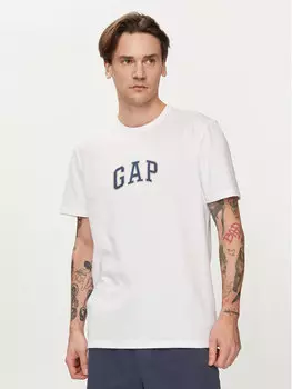 Футболка стандартного кроя Gap, белый