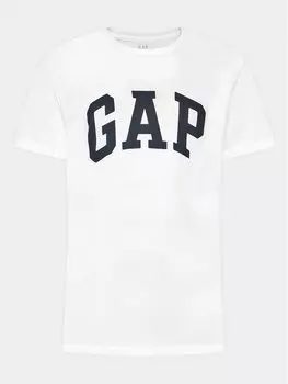 Футболка стандартного кроя Gap, белый
