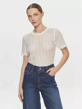 Футболка стандартного кроя Gap, белый
