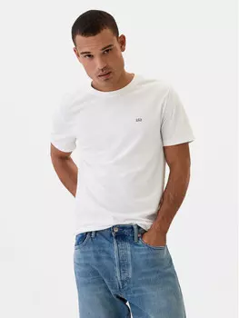 Футболка стандартного кроя Gap, белый