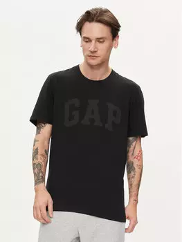 Футболка стандартного кроя Gap, черный