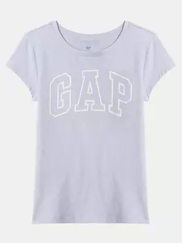 Футболка стандартного кроя Gap, голубой