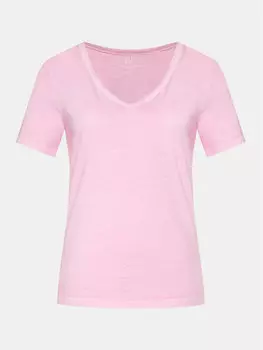 Футболка стандартного кроя Gap, розовый