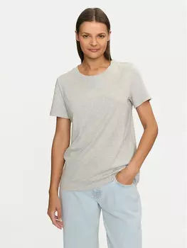 Футболка стандартного кроя Gap, серый