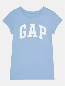 Футболка стандартного кроя Gap, синий