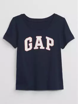 Футболка стандартного кроя Gap, синий