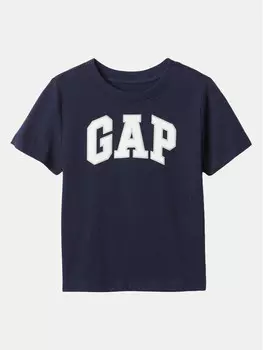 Футболка стандартного кроя Gap, синий