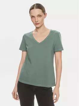 Футболка стандартного кроя Gap, зеленый