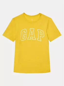 Футболка стандартного кроя Gap, желтый