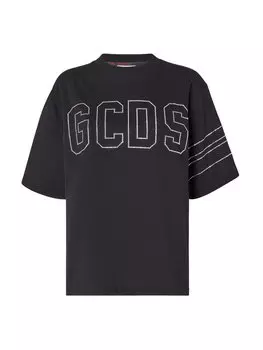 Футболка стандартного кроя Gcds, черный