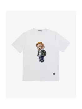 Футболка стандартного кроя Gianni Lupo, белый