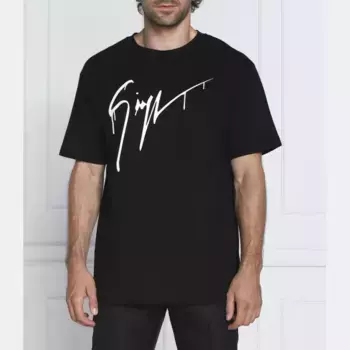 Футболка стандартного кроя Giuseppe Zanotti, черный